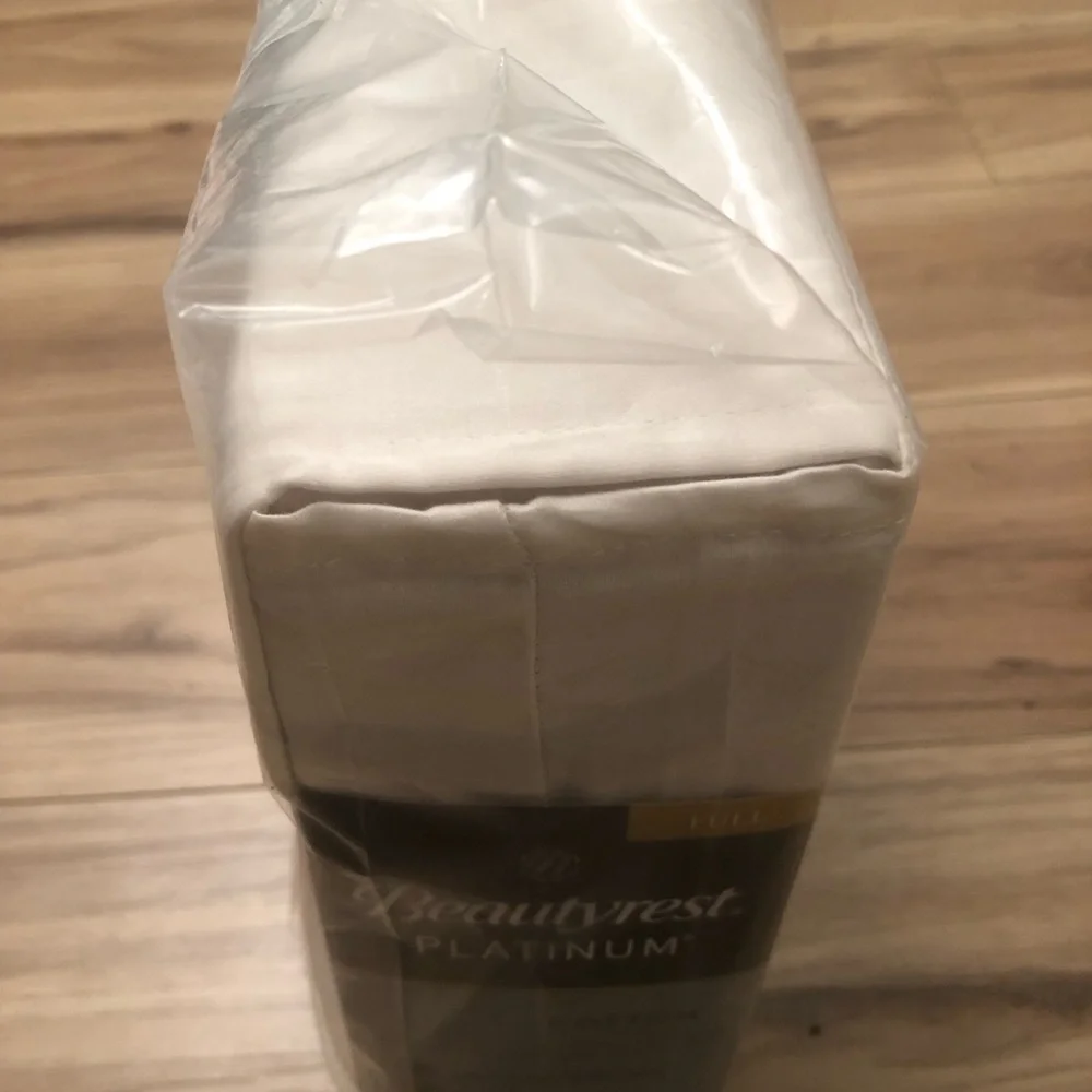 Beautyrest Liquid Cotton 400 Thread Count 100% Cotton Sheet Set-Ivory